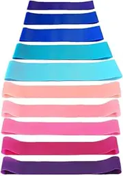 Elastic Band Sensory Chair Bands Chair Stretchy Bands Elastic Bands for Classroom Chair Stretch Bands Yoga Band Chair Elastic for Yoga, Dancing Assistance and Rehabilitation 10 pcs Loopunk