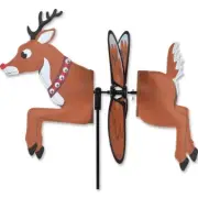 Rudolph Red Nose Reindeer Petite Wind Spinner