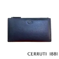 在飛比找momo購物網優惠-【Cerruti 1881】頂級小牛皮荔枝紋女用長夾皮夾 C