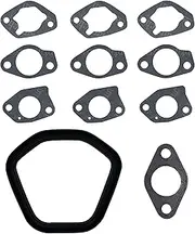 YAMAKATO GX390 Carburetor Mounting Gasket kit with Muffler Rocker Valve Cover Gasket for Honda and Clones Predator 420cc 389cc 396cc Gaskets, Champion Generac Generator Gaskets