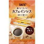 UCC大石井无咖啡因咖啡棒咖啡（7P X 6袋）4份，直接来自日本