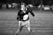 Welsh Scrum Half Clive Shell In Action For Aberavon Rfc 1973 Old Rugby Photo
