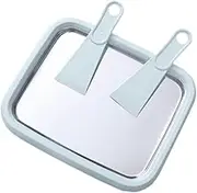 Generic DIY Ice Cream with 2 Spatulas Instant Rolled Ice Cream Maker for Homemade Rolled Cream