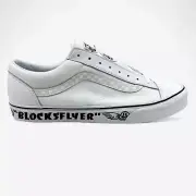 VANS Style 36 (SE Bikes) Blocks Flyer White Reflective Mens Size 13 Sneaker