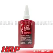 Loctite 2205310 Threadlocker Surface Insensitive, 263, Red, 36 ml Bottle