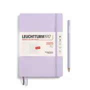 Weekly Planner & Notebook 2025, Softcover (Lilac) - A5