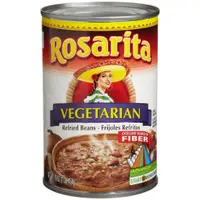 在飛比找蝦皮購物優惠-Rosarita 羅莎 墨西哥(蔬食)豆泥 精緻豆 罐頭 4