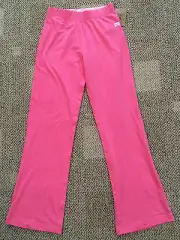 Nike Girls XL Digital Pink Athletic Knit Stretch Yoga Flare Pants 475657-030