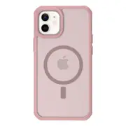 IPhone 12/Iphone 12 Pro Case,Compatible With MagSafe,Military-Grade Protective Case,Scratch-Resistant Back Cover-Rose Gold