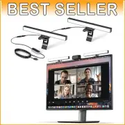 Adjustable USB Video Conference Lighting with Preinstalled Diffuser - Double Kit