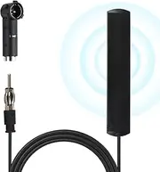 Car Antenna FM Adapter Patch Antenna 3 Metre Cable Windscreen Paste Antenna