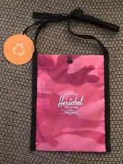The Herschel Supply Co. Pink Camo Bag With Strap And Snap