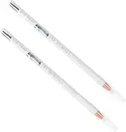 Healvian 2pcs Eye Makeup Eyeliner Brush Lying Silkworm Pen Highlighter Eyeliners (white)