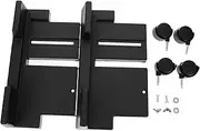 Tofficu Computer Host Bracket Laptop Floor Stand Mini Fridge Stand Computer Cart Monitors Laptop Stand for Sofa Tablet Monitor Riser for Desk Computers Laptop Riser Phone Desktop Black