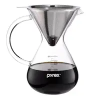 在飛比找樂天市場購物網優惠-【現貨】Pyrex 手沖咖啡玻璃壺 600毫升