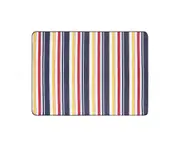 Picnic Blanket Extra Large Soft Rug Waterproof Mat Outdoor Camping Faux Linen Colour Stripes - Colour Stripes