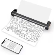 Portable Thermal Printer - Bluetooth & WiFi, Inkless, for Home/Travel - Rongta