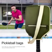 Drop-Proof Pickleball Racket Crossbody Bag Neoprene PickleBall Paddle Case