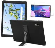 Onn 12.1" Tablet Pro Tempered Glass Screen Protector and Black + Glass Film