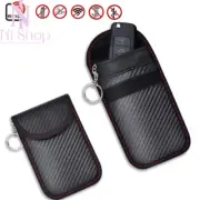 Anti-Theft Faraday Pouch for Car Key Keyless Entry RFID Blocking Secured Protect