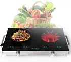 Cooksir 24" 2-Burner Electric Cooktop – 110V, 2000W, Timer, Safety Lock - NIB