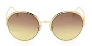 TODS TO0359 30F Men's Sunglasses Gold Size 56