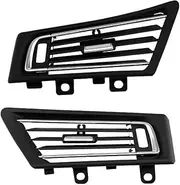Compatible for BMW 7 Series F02 Auto Accessories Left Right Car Styling Air Conditioning Vent Frame Cover Stickers Trim Air Outlet Panel(Right)