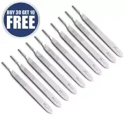 10Pcs Dental Scalpel Handle Stainless Steel Knife Blade Holder