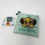 PRIMARK Lion King Simba Foldaway Bag Cub Green Folding Disney
