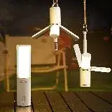 在飛比找遠傳friDay購物優惠-充電式LED露營燈 戶外LED燈 三色調 高容量內建電池 t
