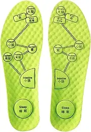 Sports Shoe Insoles,Men Women Acupressures Massage Foot Insoles | Soft Breathable Sports Cushion Inserts Sweat-Absorbing Deodorant Shoe Pads Shoe Accessories Dobooo