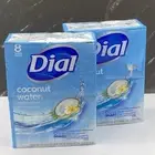 Dial Coconut Water Bar Soap (2 pack)-16 bars total *Package Torn