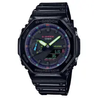 在飛比找環球Online優惠-【CASIO】G-SHOCK探索虛擬彩虹系列 GA-2100