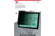 3M Touch Privacy Filter for 12.3" Microsoft Surface Pro 3, 4, 5, 6, or 7 with 3M COMPLY Flip Attach, 3:3