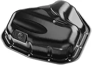 A-Premium Lower Engine Oil Pan Sump with Drain Plug Compatible with Toyota Camry 2010-2017 Highlander 2009-2019 Sienna 2011-2013 Avalon Lexus ES300h 2013-2018 2.5L 2.7L