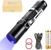 LIGHTFE UV303D 365nm Black Light UV Flashlight High Power Professional Pocket UV Light