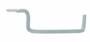 Crawford 7.66 in. L Vinyl Coated Gray Steel Storage Hook 20 lb. capacity 1 pk