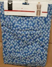 Printed Fabric Kitchen Apron w/Pocket (24"x32")Cotton,WHITE STARS ON BLUE,Safdie