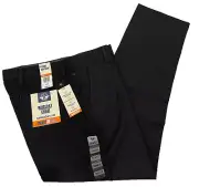 Mens Dockers Straight Workday Khaki Stretch Pants 36X32 Smart 360 Flex -Black-