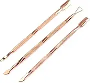 Cuticle Peeler Scraper Remove Gel Nail Polish and Cuticle Pusher and Spoon Nail Cleaner, Durable Pedicure Manicure Tools for Fingernails Toenails