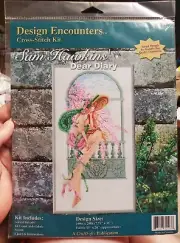 Design Encounters Cross Stitch Kit #32103 DEAR DIARY by Sam Hawkins Sealed NIP