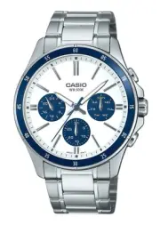 Casio Standard Analog White Dial Sports Quartz Men's Watch MTP-1374D-7A2V