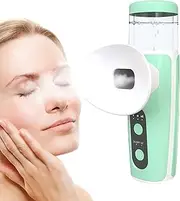 Eye Mist Steam Sprayer - Nano Dry Eye Steam Sprayer,Eye Humidifier Cleaner, Electric Mist Sprayer, Eye Compress Moist Heat for Men Women