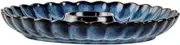 COLLBATH Dip Plate for Dumplings Sushi Serving Tray Elegant Divided Dipping Sauce Dish Snack Platter for Entertaining and Home Decor