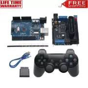 Arduino Shield Expansion Board 6-12V with 4 Channels Motors Servos Ports PS2