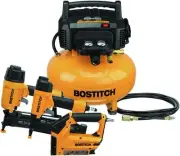 BOSTITCH Air Compressor Combo Kit, 3-Tool (BTFP3KIT) One Size, Yellow
