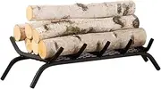 Firewood Holder，Firewood Rack Outdoor， Fireplace Firewood Holder, Lumber Kindling Stacker Shelf,Fire Wood Holder, Fire Stove Log Storage Rack