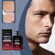 Men's Oil Control Scrub Deep Cleansing Moisturizing Long Lasting Refreshing Oil