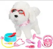 Interactive Electronic Dog Toy Plush Walk Bark Wag Tail *New*