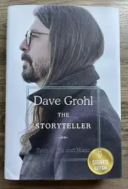 Dave Grohl Signed THE STORYTELLER 1st Ed Hardcover Book - Foo Fighters, Nirvana